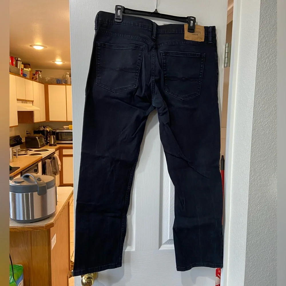 Men’s Denizen 218 Black Jeans 36x30 - Picture 3 of 6